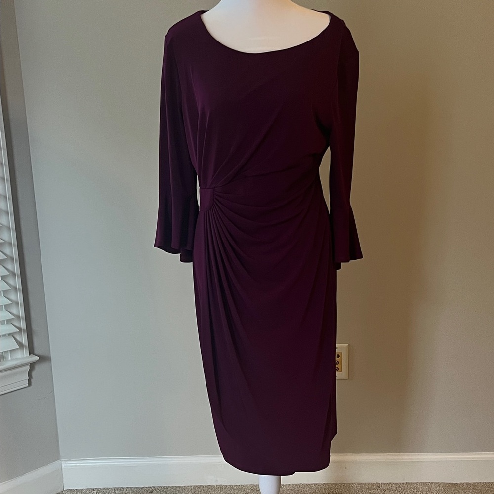 Elegant Purple/Eggplant  Women's Dress by Connected Apparel Size 10